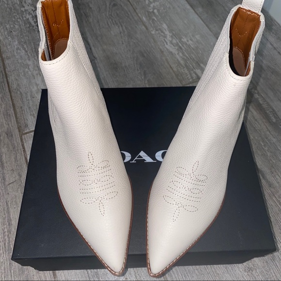 COACH ankle boho booties⚡️⚡️ - Picture 1 of 8